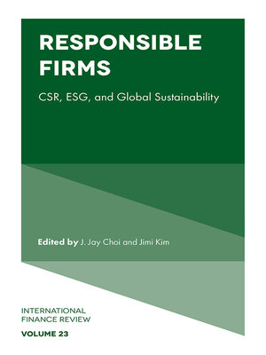 cover image of Responsible Firms